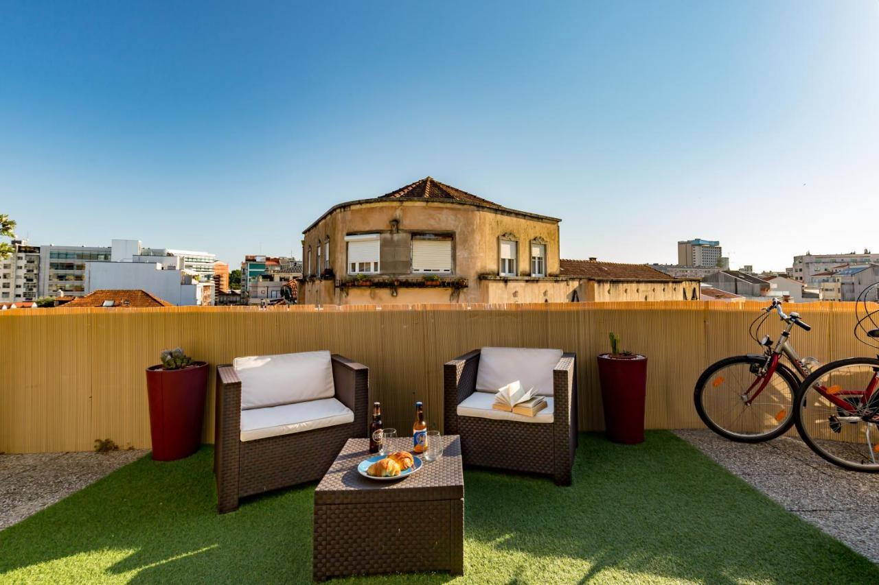 Music Relaxing Apt With Bikes, Terrace & Parking Porto Exterior photo